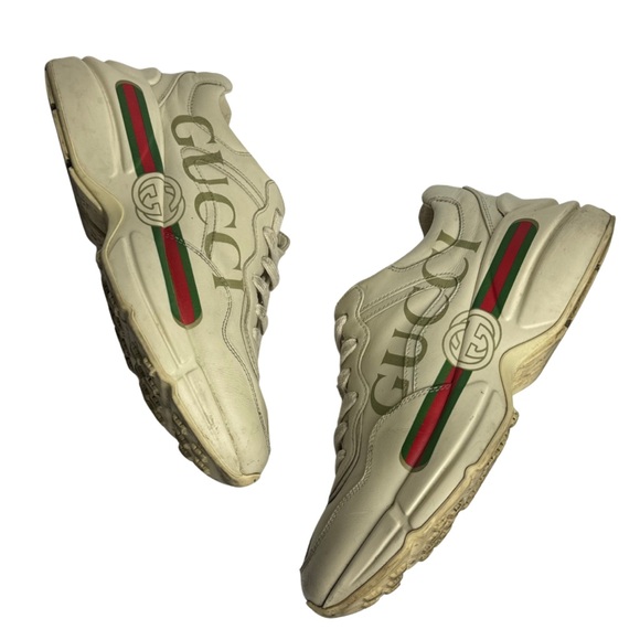 Authentic Gucci Rython Sneakers Size 35 - Picture 8 of 8